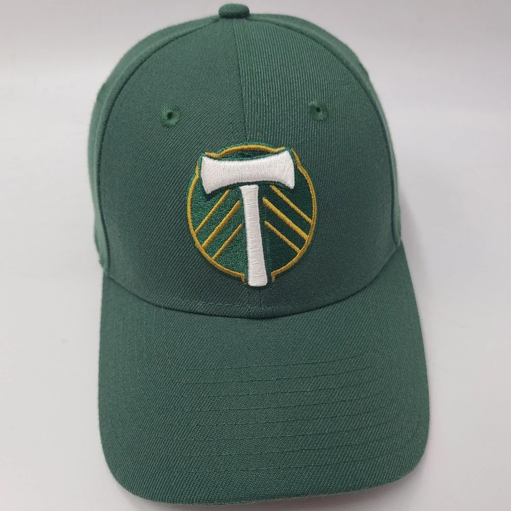 Portland Timbers Hat Adjustable New Era 9Forty Green MLS Soccer Logo Casual Men‎